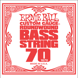 Струна для бас-гитар ERNIE BALL .070 Round Wound Bass P01670, фото 